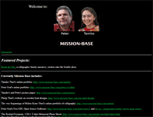 Tablet Screenshot of mission-base.com